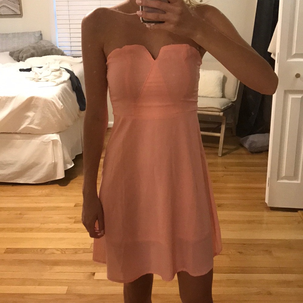 Pink dress